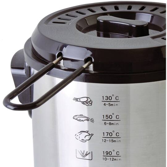 Brentwood 1L Stainless Steel Electric Deep Fryer